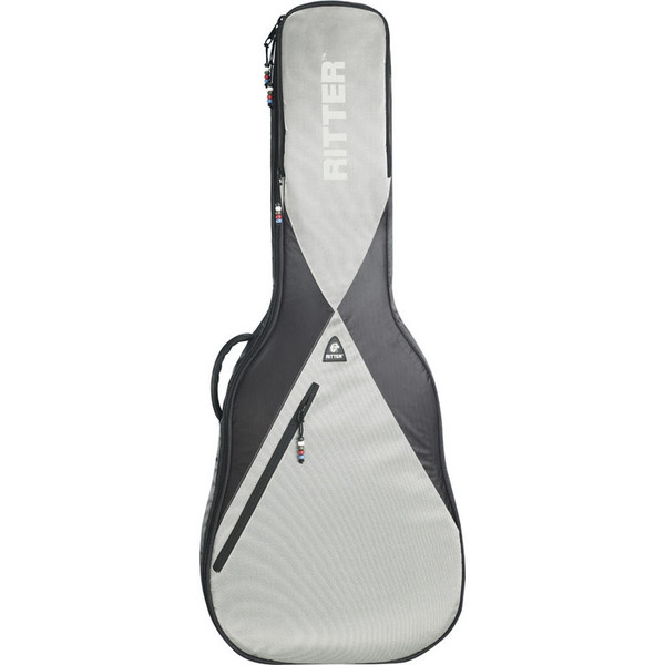 Ritter Performance RGP5 Guitar Bag, Bass Guitar, Silver Grey 