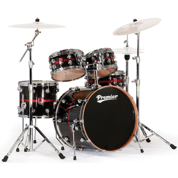 Premier Genista Maple Stage 22 Kit & Hardware, Premier Blaze Sparkle