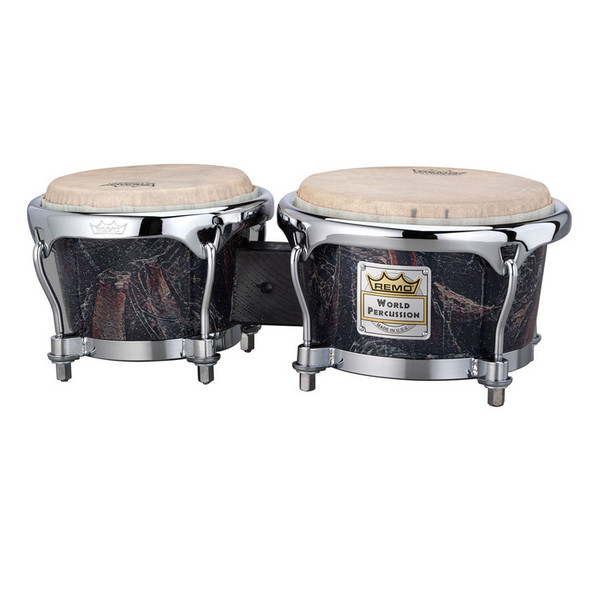 DISC Remo 7'' and 8.5'' Palmila Bongo Set, Skyndeep Palmila at