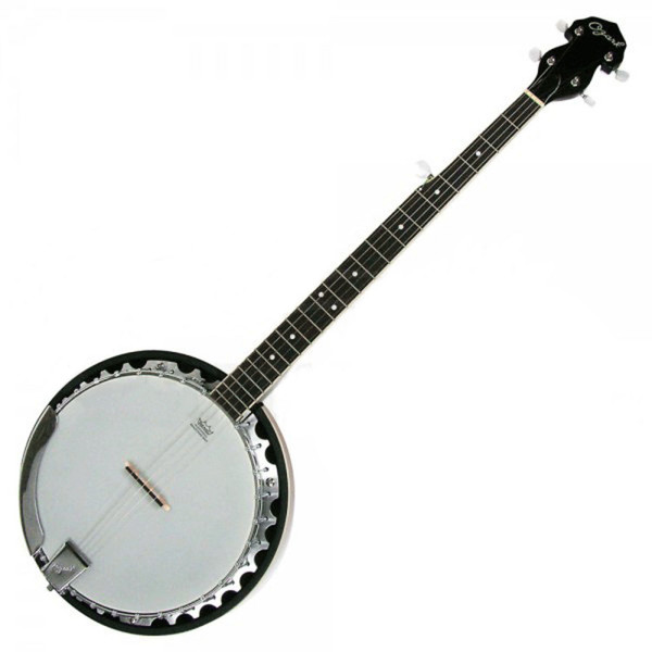 Ozark 2104G Banjo, with Padded Cover