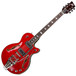 Duesenberg Starplayer TV Deluxe Hollowbody, Crimson Red with Case