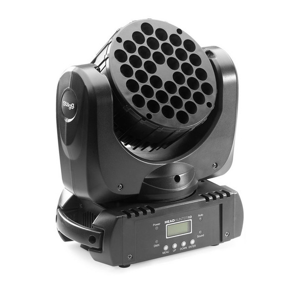 Stagg HeadHunter 10 LED Beam Moving Head w/ 36 x 3W R/G/B/W