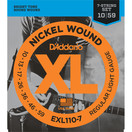 D'Addario EXL110-7 7-String Electric Guitar String Set, Regular Light