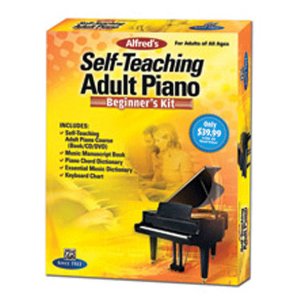 Alfred's Self-Teaching Adult Piano: Beginner's Kit