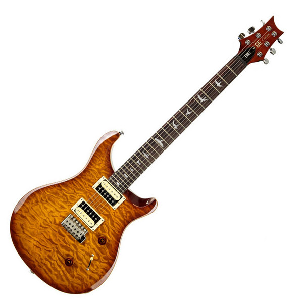 PRS SE Custom 24 Limited Electric Guitar, Quilt Top, Vintage Sunburst