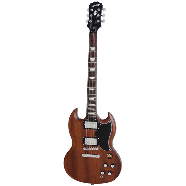 ギター epiphone SG Faded G-400 Worn Brown 2006 Epiphone SG Faded G-400 6 String Electric Guitar, Worn