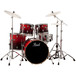 Pearl Vision Birch Lacquer VBL 22'' Rock Fusion Drum Kit, Ruby Fade