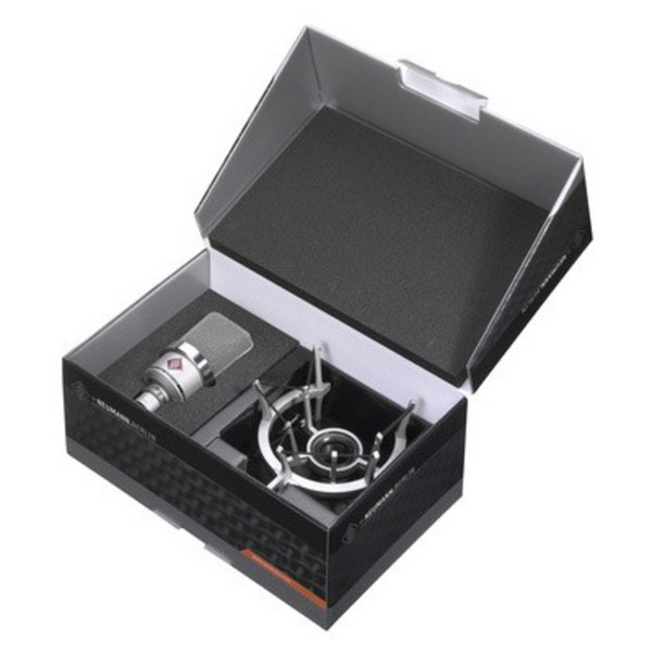 Neumann TLM 102 Microphone Studio Set, Nickel at Gear4music