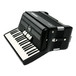 Hohner Bravo III 72 Accordion, Black with Gig Bag