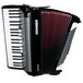 Hohner A1682 Bravo III 120 Bass Accordion, Black with Gig Bag