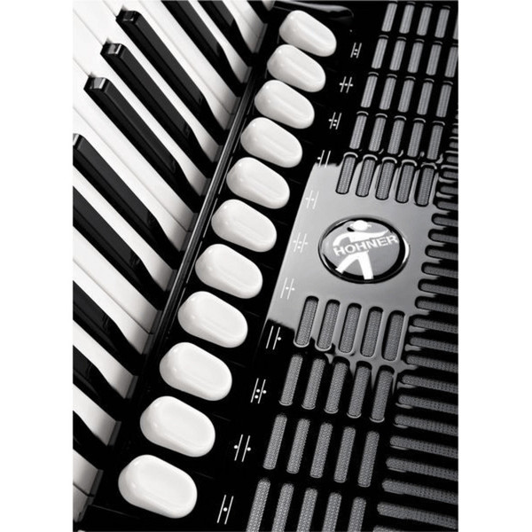 Hohner Amica IV 96 Accordion, with Straps and Case