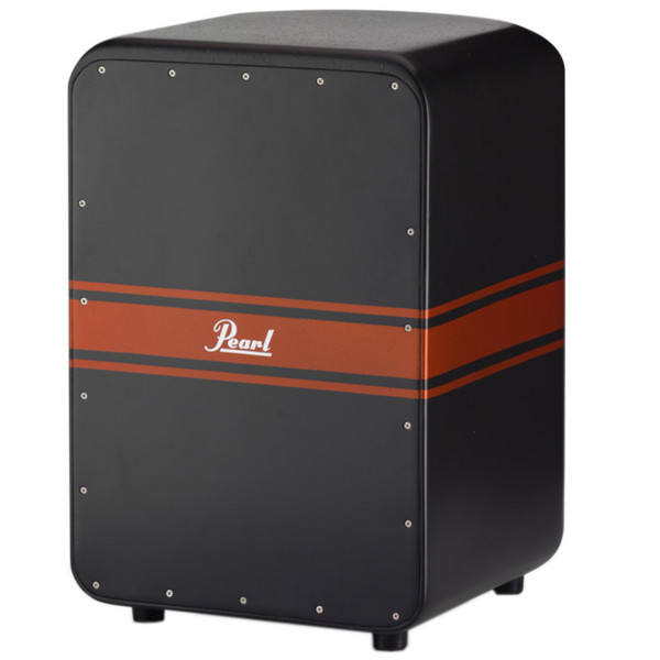 Pearl PCJ-647CYC Cyclone Cajon, Black and Red