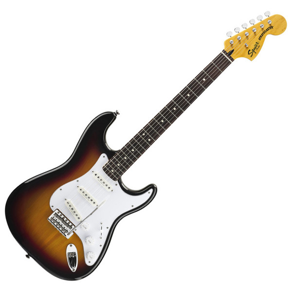 Squier by Fender Vintage Modified Stratocaster, 3 Tone Sunburst
