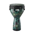 Remo 14'' Djembe, Kintekloth Green