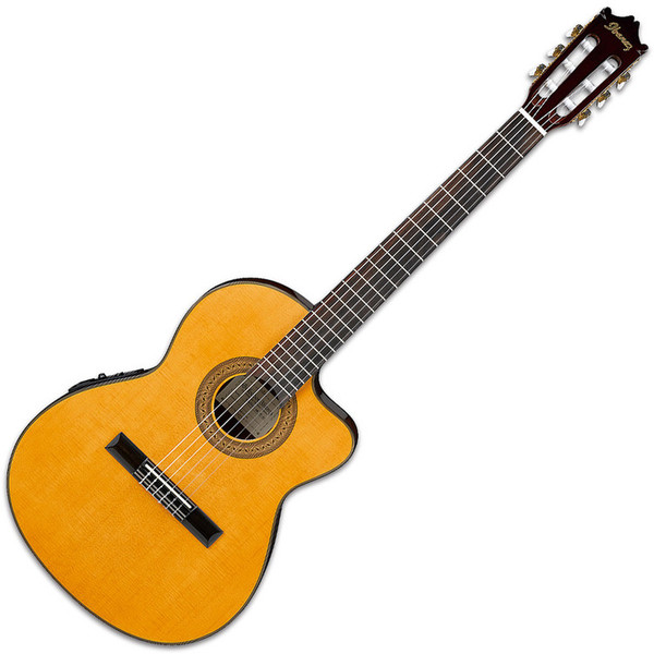 Ibanez GA5TCE Electro Classical Guitar, Amber
