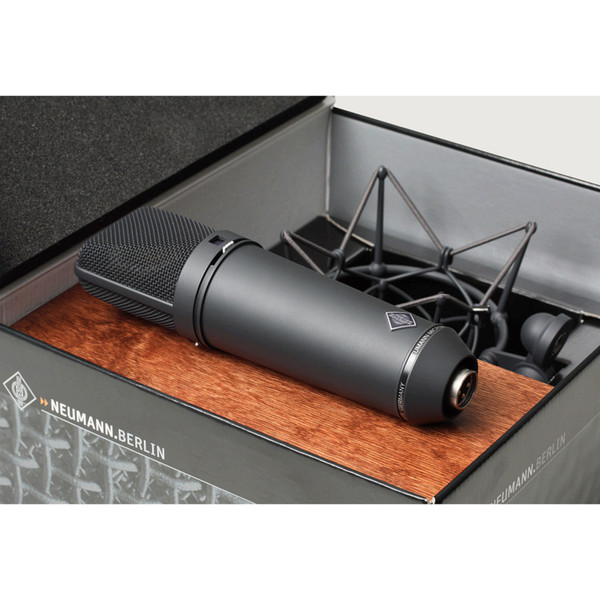 Neumann U87 AI Studio Microphone Set, Black at Gear4music