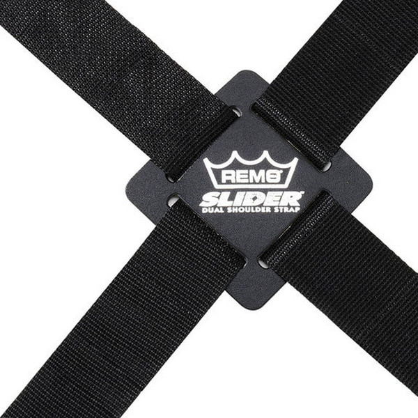 Remo Slider Dual Percussion, Adjustable Shoulder Strap 130 Inch