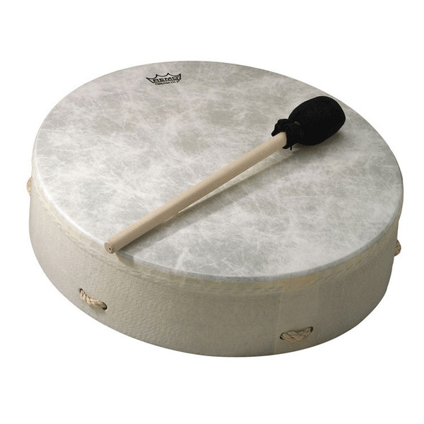 Remo Standard Buffalo Drum 3.5 Inch x 12 Inch, White