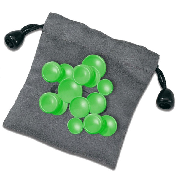 Nuvo jFlute Key Cap Set, Green