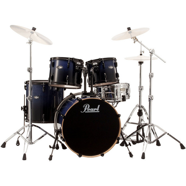 DISC Pearl Vision Birch Lacquer VBL 22'' Fusion Drum Kit, Concord