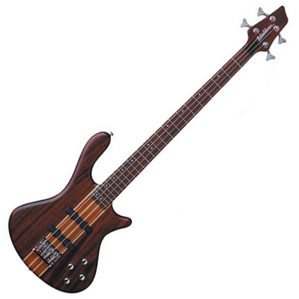 Washburn Taurus T24 Bass Guitar, Natural Mahogany