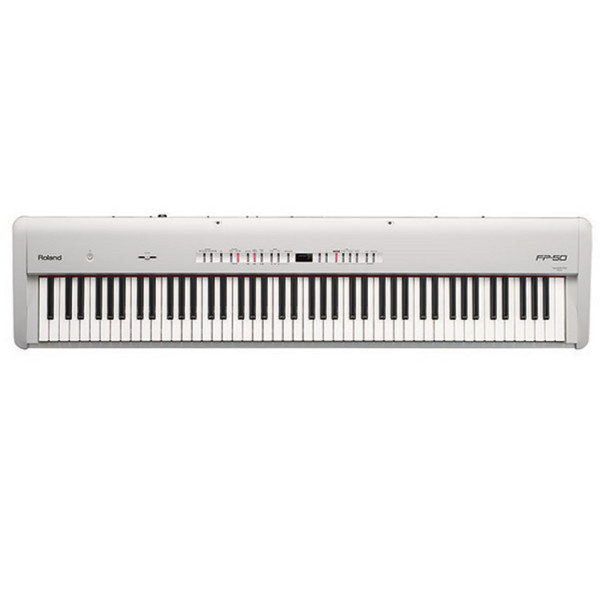 Roland FP-50 SuperNATURAL Digial Piano, White