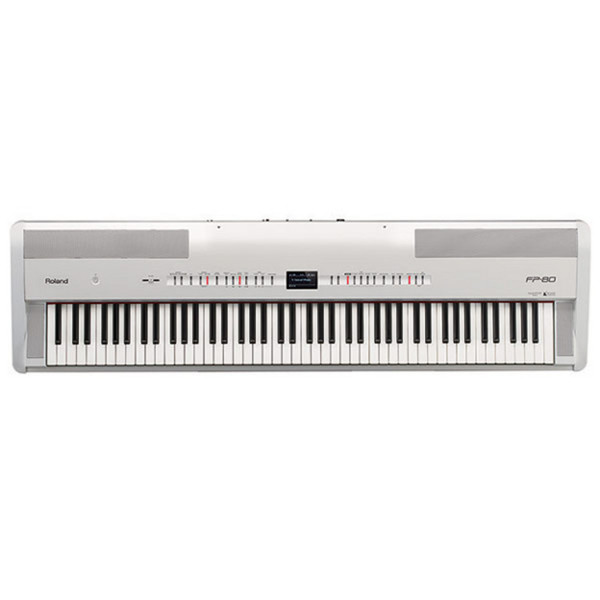 Roland FP-80 SuperNATURAL Digital Piano, White