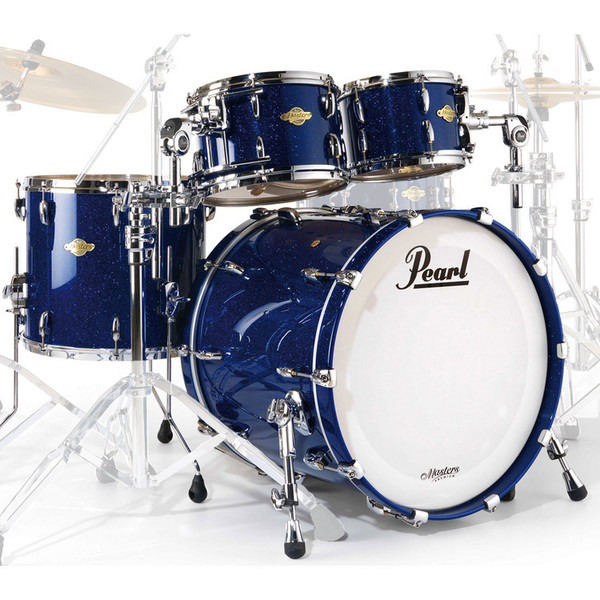 Pearl Masters Premium Legend 22 Fusion Shell Pack, Navy Blue Sparkle