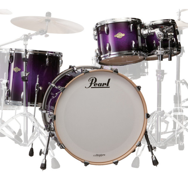 Pearl Masters Maple MCX 22'' Fusion Shell Pack, Purple Sparkle Fade