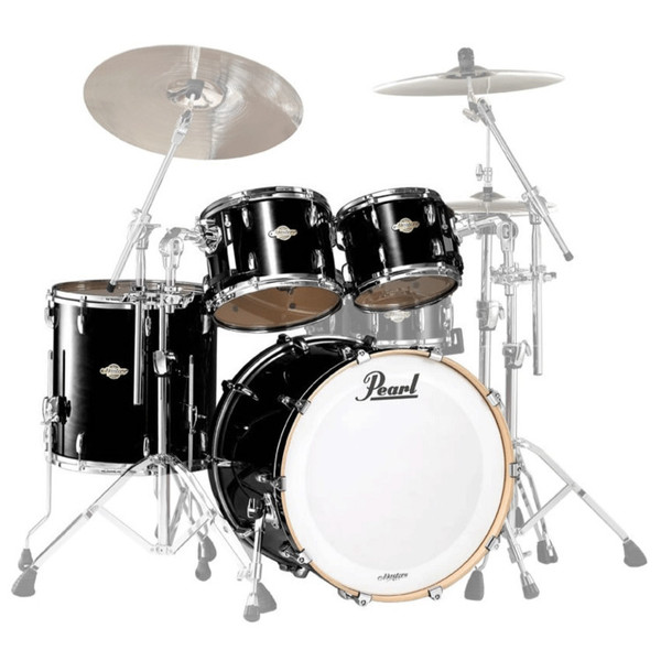 Pearl Masters Premium Legend 22 Am. Fusion Shell Pack, Piano Black