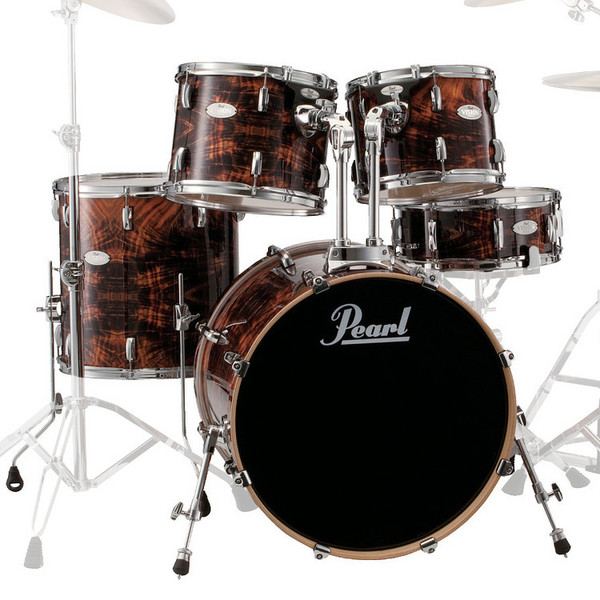 Pearl Vision Maple VML 22'' Fusion Shell Pack, Feather Walnut