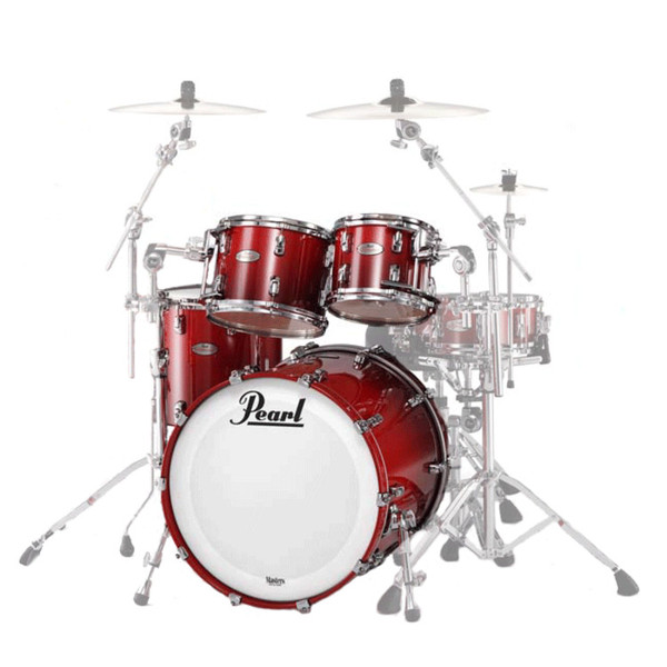 Pearl Masters Premium Legend 22'' Rock Shell Pack, Scarlet Fade