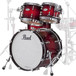 Pearl Reference Pure 22 Inch Fusion Shell Pack, Scarlet Sparkle Burst