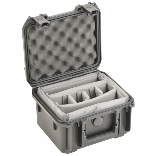 SKB Injection Molded Watertight Case, for 6 mics, 250x178x156 mm