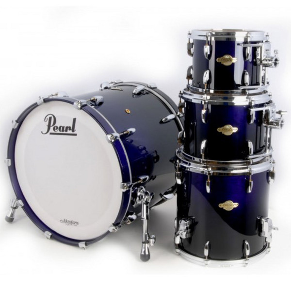 Pearl Masters Premium Maple 22'' Fusion Shell Pack, Midnight Fade