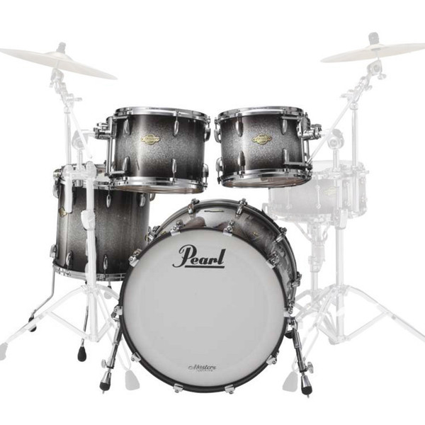 DISC Pearl Masters Premium Maple 22'' Rock Shell Pack, Diamond Burst at  Gear4music