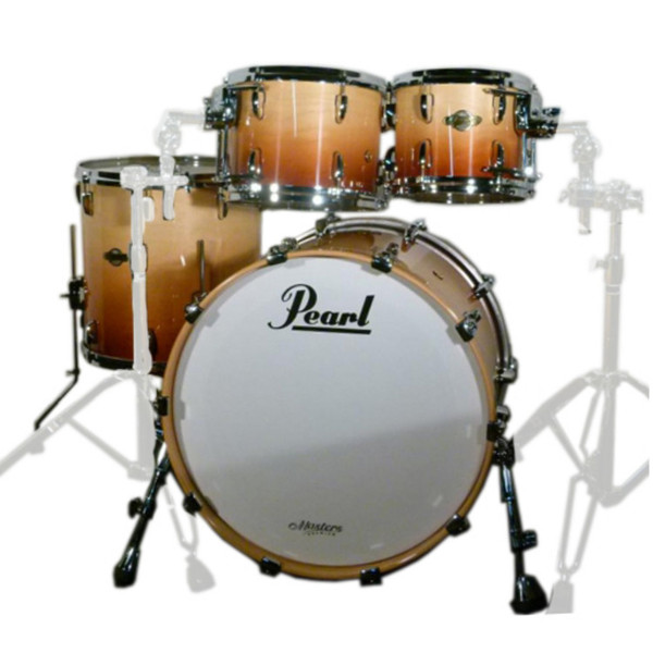 Pearl Masters Premium Maple 22'' Fusion Shell Pack, Sunrise Fade