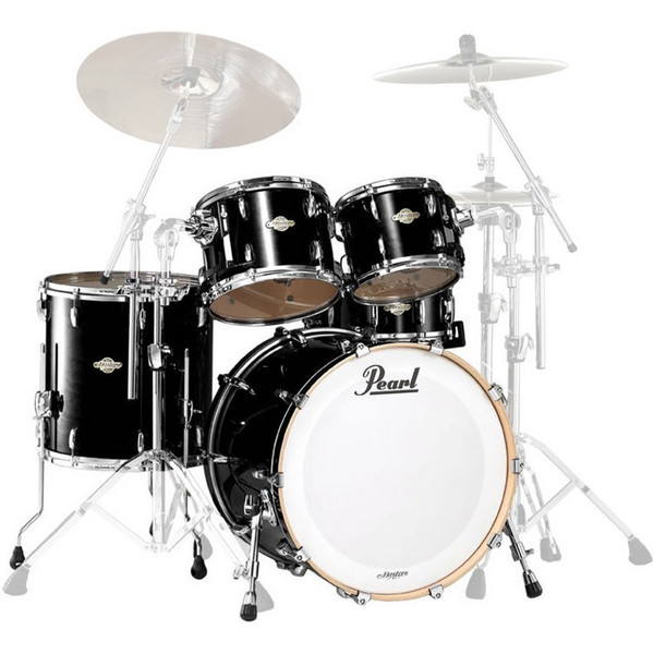 Pearl Masters Birch BCX American Fusion 22'' Shell Pack, Piano Black
