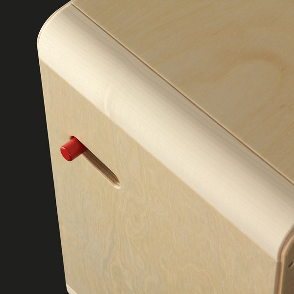 Sela CaSela Pro Cajon with Snare On/Off Switch, Satin Nut