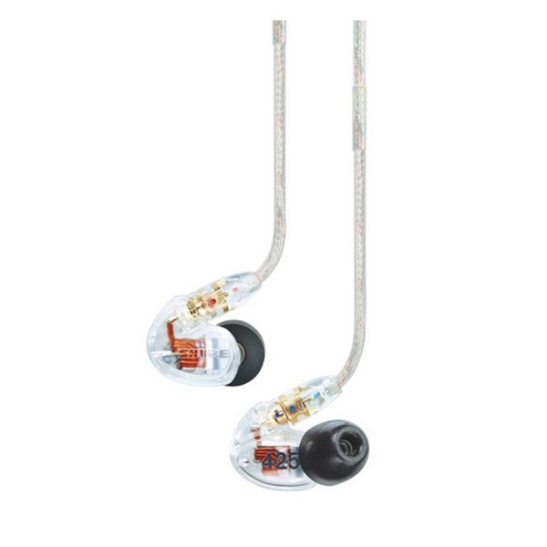 Shure SE425 Sound Isolating Earphones, Clear