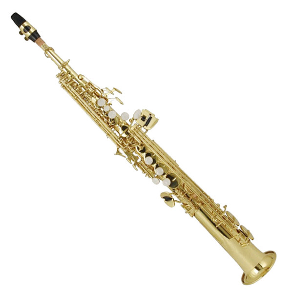 Elkhart  Bb Soprano Sax, Straight- clear lacquer