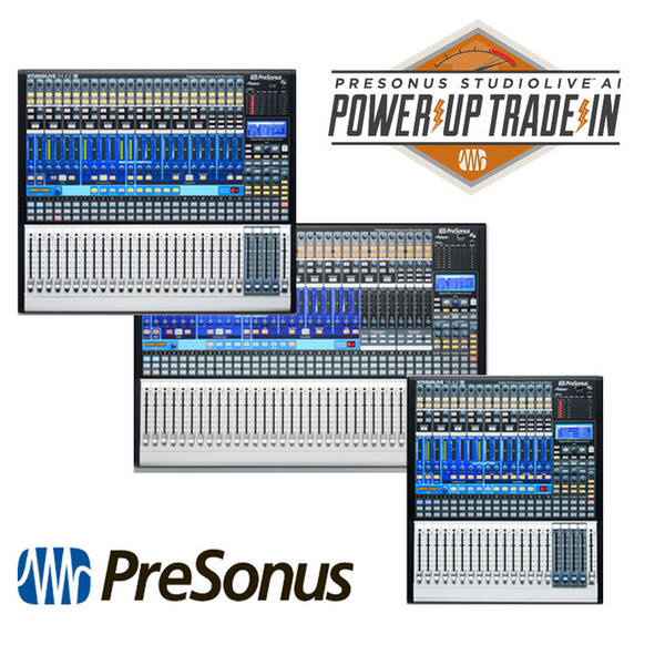 StudioLive Power-up Trade-In Promo