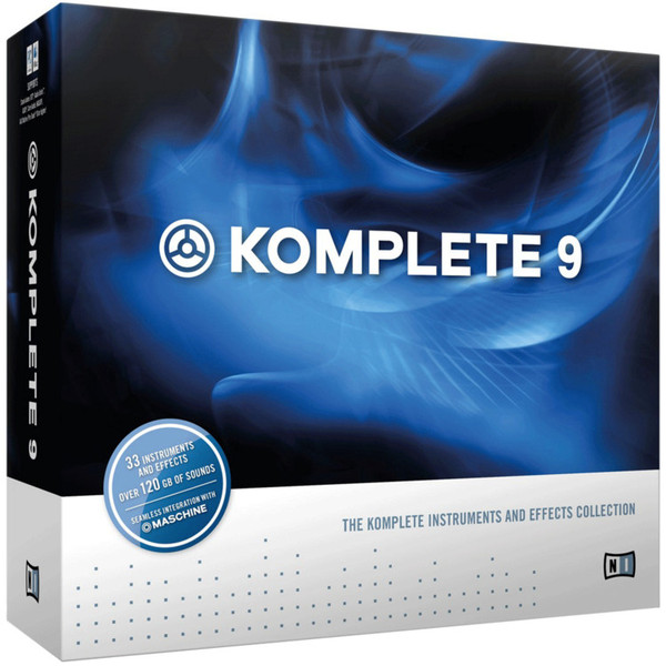 Native Instruments Komplete 9  - Update From Komplete 2-8 Box Opened