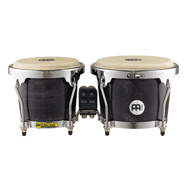 Meinl RAPC (Radial Ply Construction) Bongo, Ebony Black