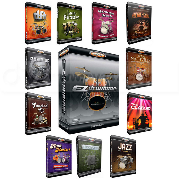 Toontrack EZdrummer Line Collection