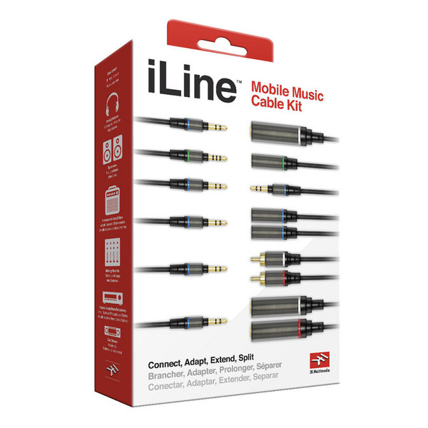 IK Multimedia iLine - Mobile Music Cable Kit