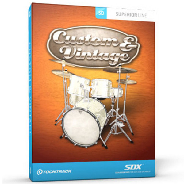 Toontrack SDX: Custom and Vintage UPGRADE