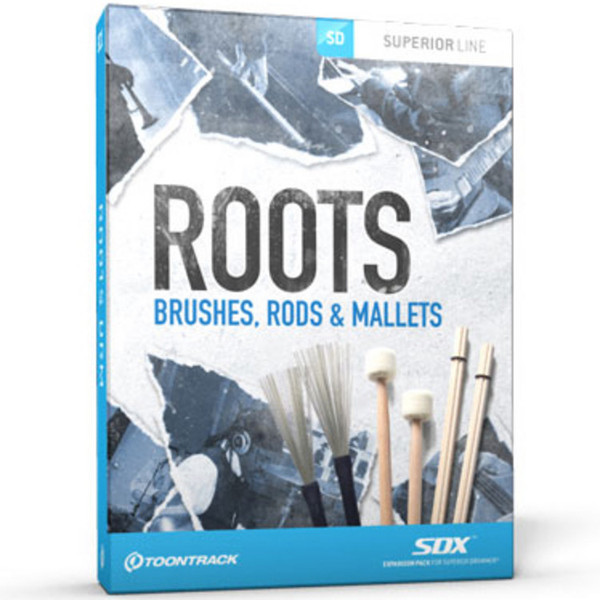 Toontrack SDX: Roots - Brushes, Rods and Mallets
