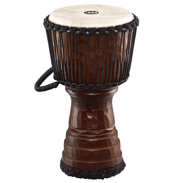 Meinl Tongo Carved 10 inch Djembe, Brown