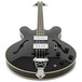 SubZero Detroit Semi Acoustic Bass, Black